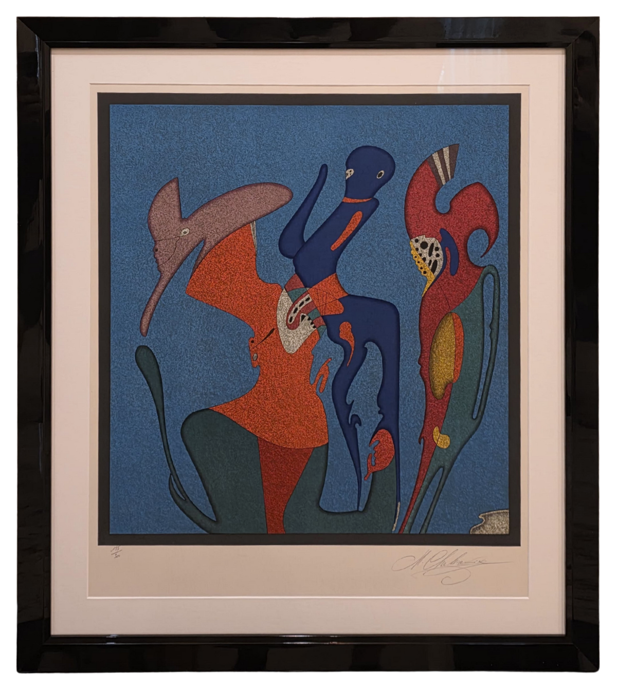 Untitled, signed lithograph
