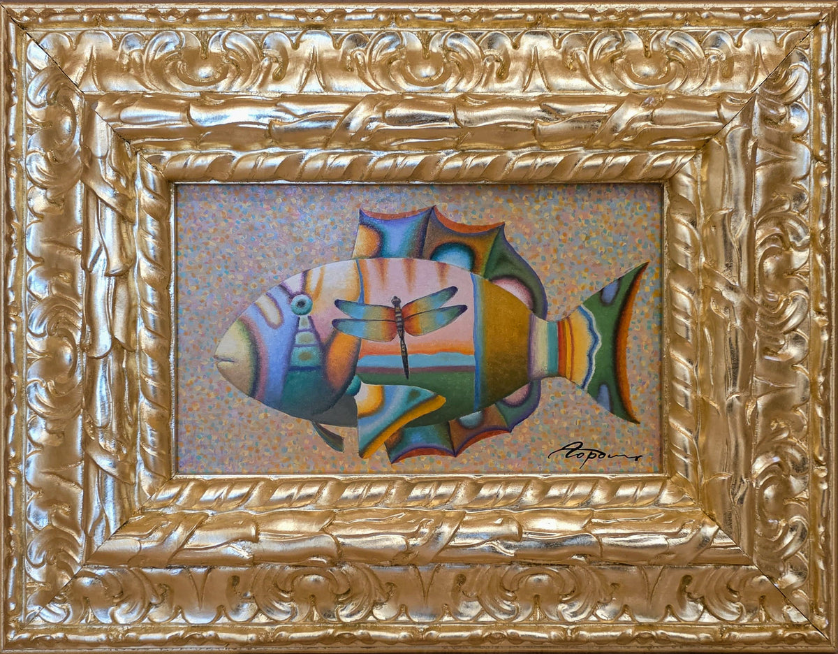 Fish and Dragonfly