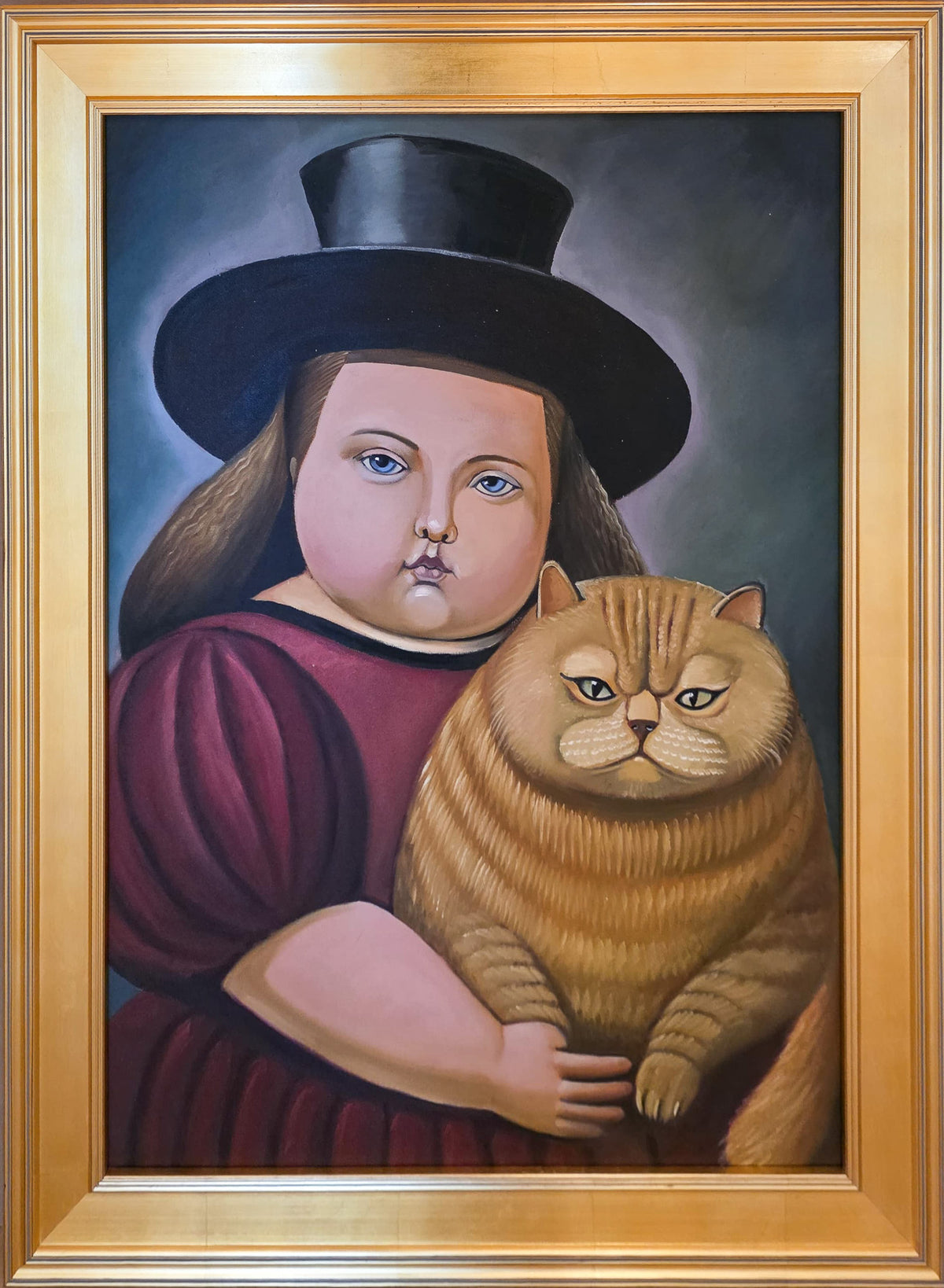 Friends, after Fernando Botero