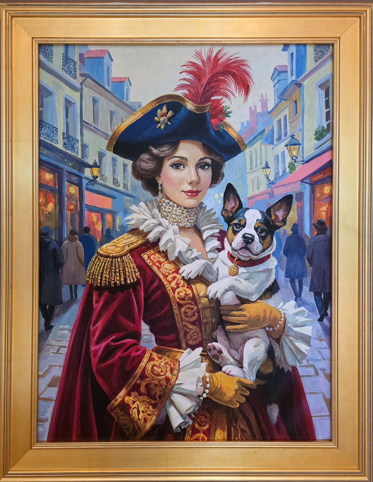 Lady and Dog