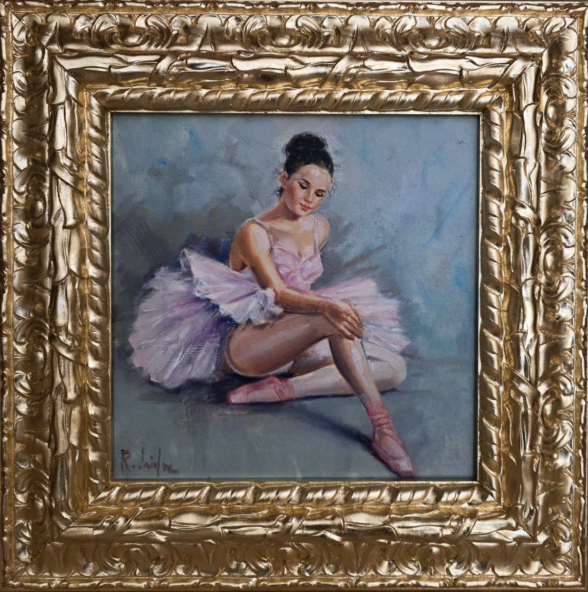 Untitled (Ballerina Seated, Pink Tutu)