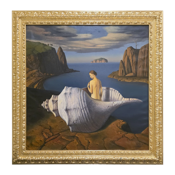 Birth Wall Art – Symbolic Framed Painting