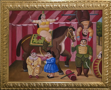 Circus, after Fernando Botero