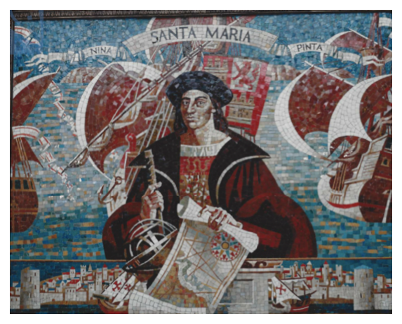 Christopher Columbus Discovers America