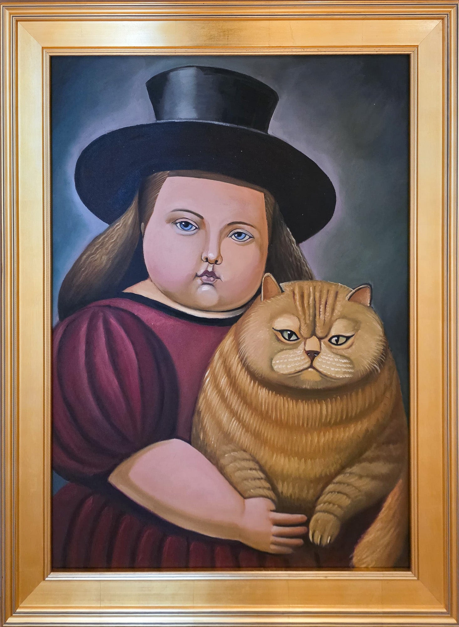 Friends, after Fernando Botero