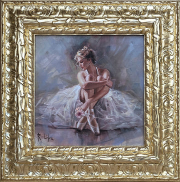 Untitled (Ballerina Seated, White Tutu)