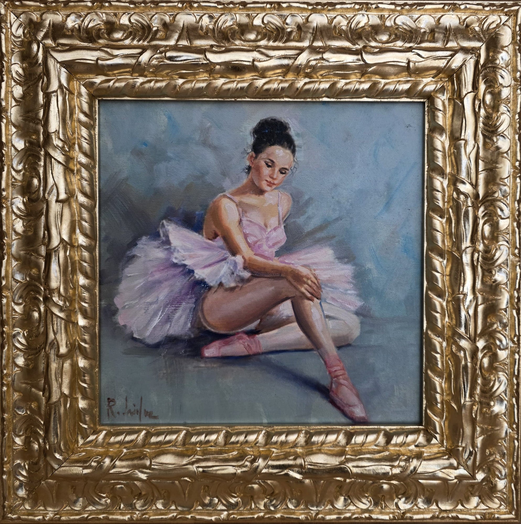 Untitled (Ballerina Seated, Pink Tutu)